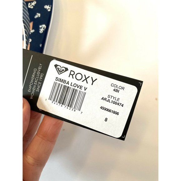 ROXY Women's Simba Love V Flip Flop Sandals Size 8 - Picture 4 of 5